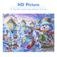 Tektalk Puzzles for Adults, 500 Piece Wooden Puzzle, Jigsaw Puzzles 500 Pieces for Teens & Adults - Snowman Stacking