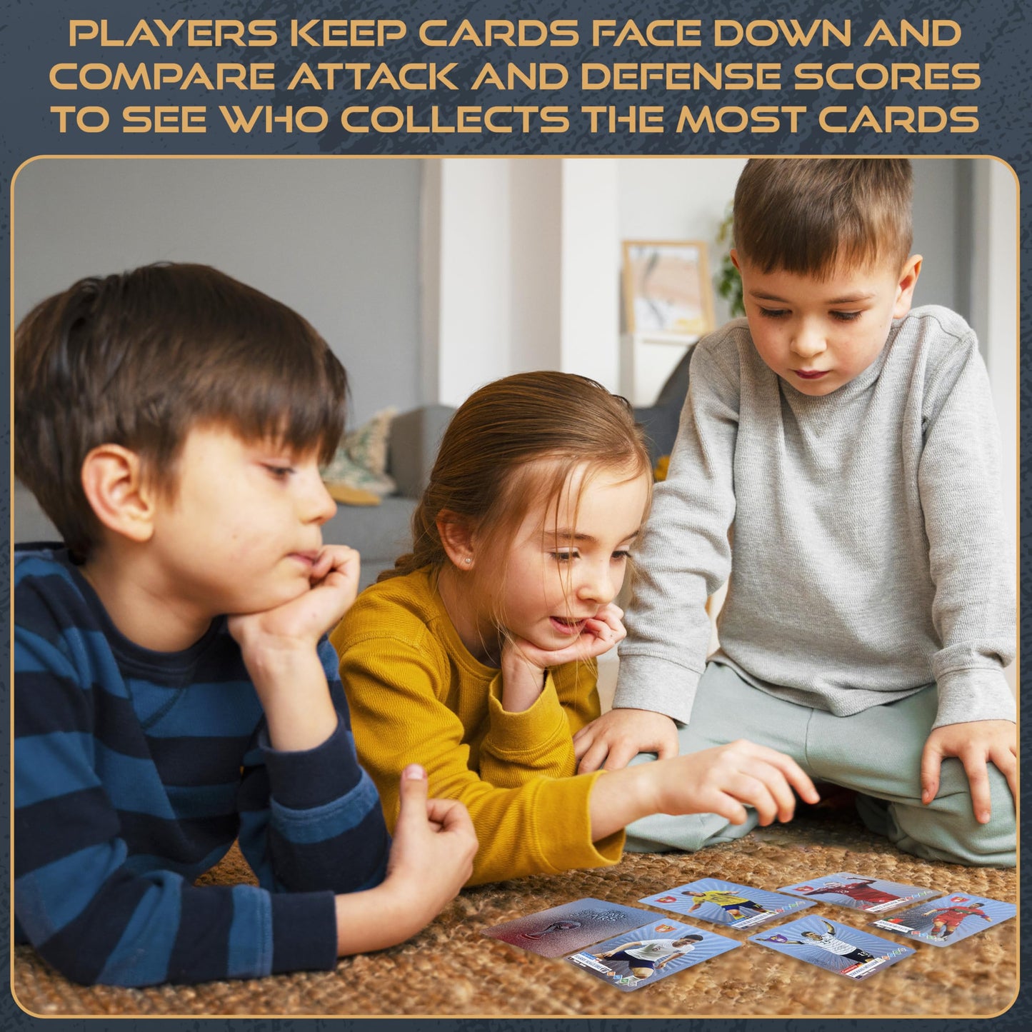 2025 Playing Soccer Cards | 55 Unique Cards for Soccer Players | Unforgettable Moments for The Whole Family for Friends  Siblings  and Soccer Fans | Printed on enhanced Paper - White