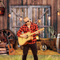 Moukeren Western Party Backdrop Western Cowboy Party Decoration Supply Wild West Decor Wooden House Barn Photo Background For Bi