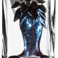 Blue Colored Ferrofluid In A Bottle Display
