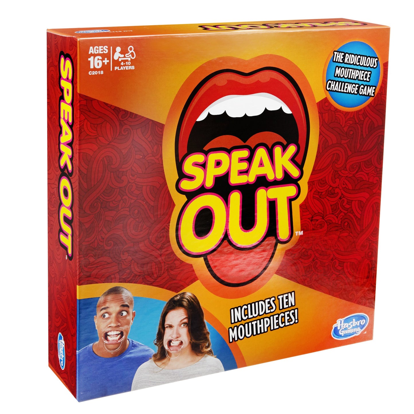 Speak Out Game (With 10 Mouthpieces)