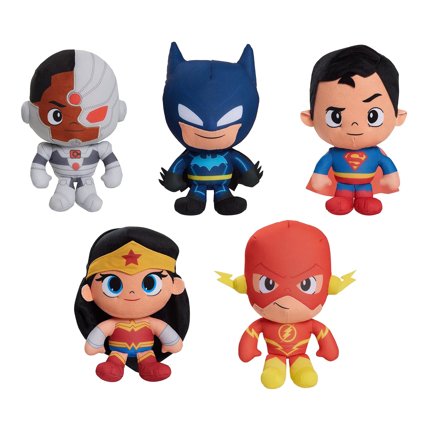 Just Play DC Justice League 7.25-inch Bean Buddy, Superman, Kids Toys for Ages 3 Up