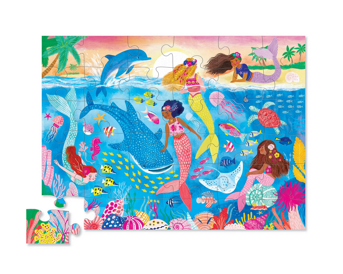 36-Pc Puzzle/Mermaid Dreams