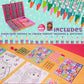 Gabbys Dollhouse Kids Art Set - Multicolor Drawing Kit with Travel Case