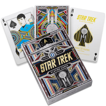 Theory11 Star Trek Light Premium Playing Cards, Poker Size Standard Index, Luxury Playing Cards