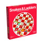 Pressman Snakes & Ladders Game, 2-4 Players, Ages 4 & Up, 5'