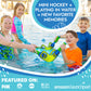 Refresh Sports Knee Hockey Sticks Set For Kids - Hockey Gifts For Boys & Girls All Ages - 2 Mini Sticks & 2 Street Balls For Beach Games