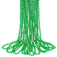 Joyin 12 Pcs Mardi Gras Beads Necklace, Green Bead Necklace Metallic Colors Necklaces Set For Mardi Gras Party Favors Supplies,