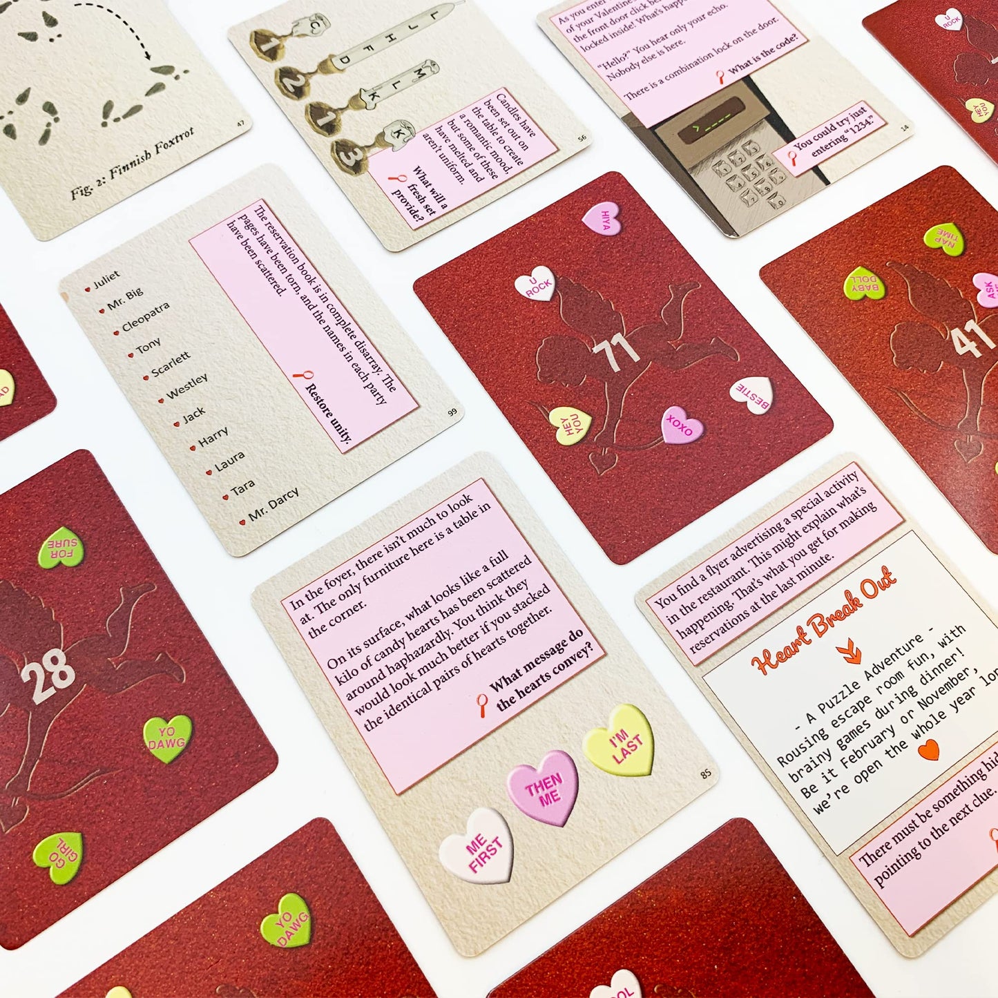 Big Potato Escape Room In Your Pocket | The Cupid Crisis: An Easy Strategy Game For Couples. Mini Escape Rooms For Birthdays, Holidays, Adults, Families
