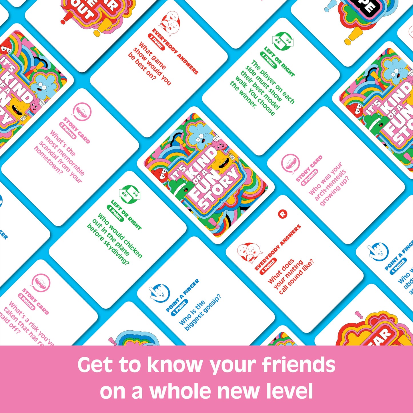 PopHaus Collective It's Kind of a Fun Story - mature-themed Party Card Game [Perfect for Game Nights  Pre-Games  Happy Hours  Family Gatherings  Bachelorette Parties  Storytelling]