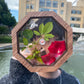 Natural Diy Kaleidoscope Kit, New Wooden Magic Rotating Kaleidoscope Making Set For Nature Lovers, Best Gift, Outdoor Classic Ha