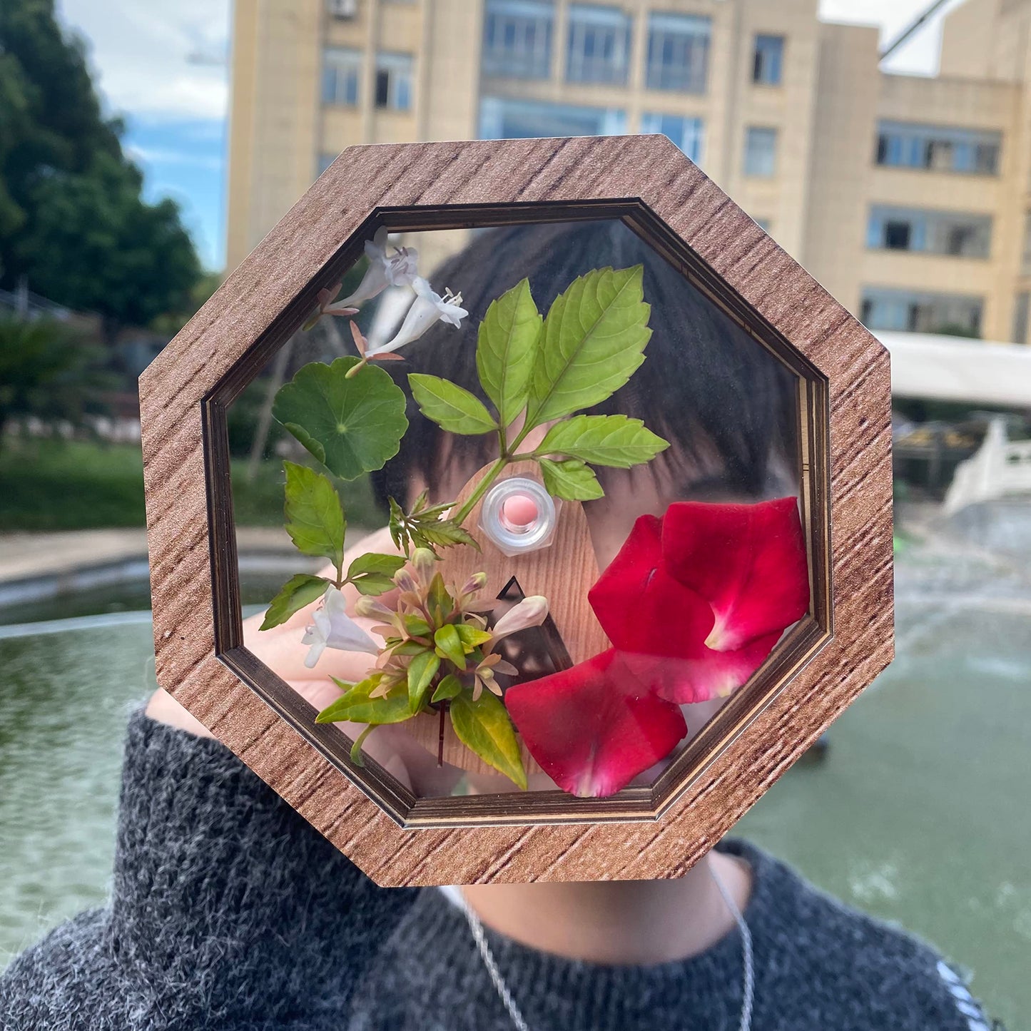 Natural Diy Kaleidoscope Kit, New Wooden Magic Rotating Kaleidoscope Making Set For Nature Lovers, Best Gift, Outdoor Classic Ha