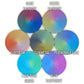 Subpoly 12 Articulated Gem Stone Dragon - New 2024 Ver - Multi Color 3D Printed Plastic Dragon Figure - Rainbow Pearlescent Colors - Interlocked Body Segments and Legs (Medium 12  Blue Raspberry)