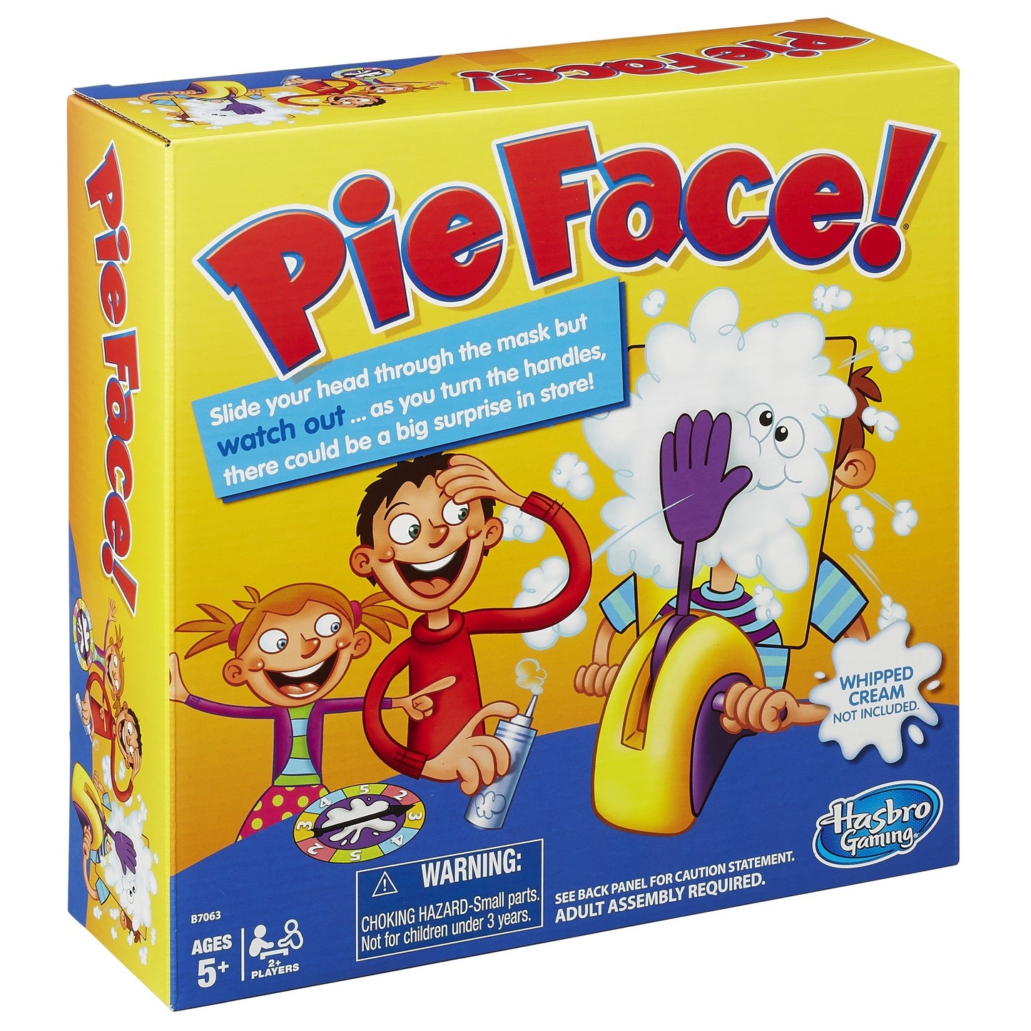 Hasbro Gaming Pie Face Game - One Size, One Color, Model FBA_WMT-46201753-TOY