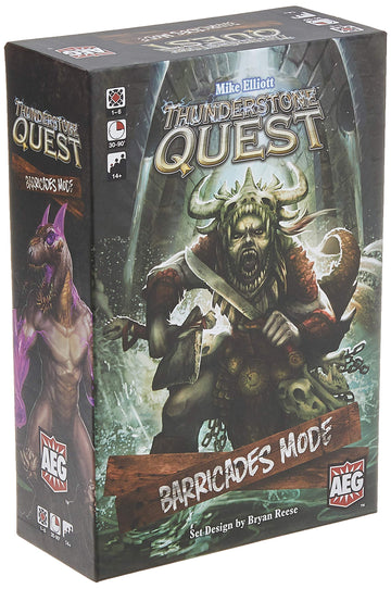 Aeg Thunderstone Quest Barricades Expansion - Board Game, Card Game, Deckbuilding Fantasy Adventure, Cooperative Play, 2-4 Players, 60-90 Mins, Ages 14+, Alderac Entertainment Group