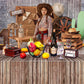 Tiamon Western Party Tablecloth, Plastic, Board, 54 X 108 Inches, 3 Pcs, Waterproof, Lightweight, Reusable, For Western Theme Ba