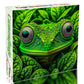 Bgraamiens 1000 Piece Frog Camouflage Wild Animal Puzzle, Expert Level, Square, Naturalistic Style, Cardboard Material, 24X24 Inches / 61X61 Cm, 14 - Adult