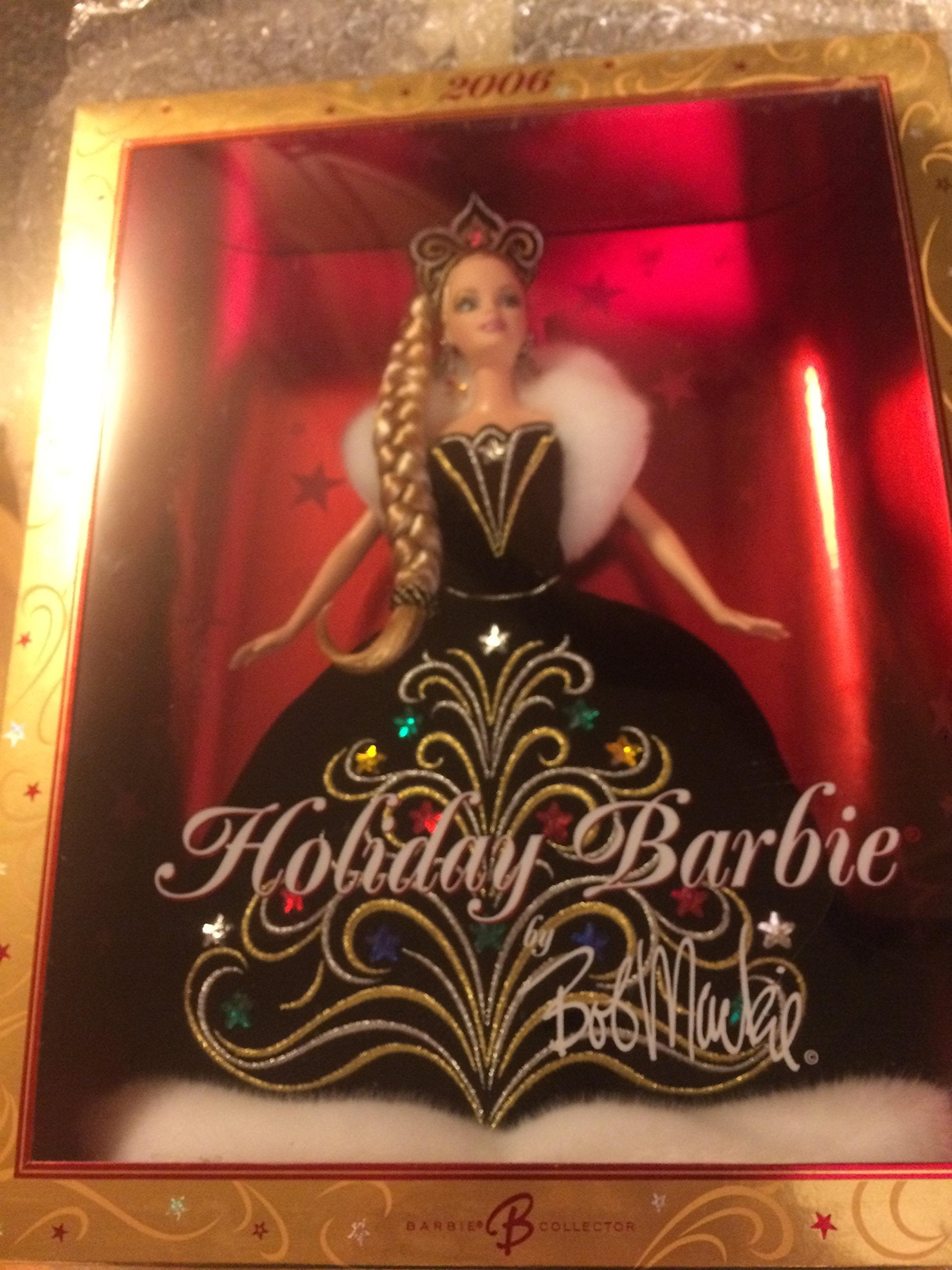 Barbie 2006 Holiday Doll by Bob Mackie-New