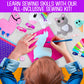Creative Kids Felt Sewing Kit - DIY Craft for 15+ Characters - Multicolor - Model 60402 - Fun for Kids 8+