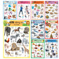 N/A/ Chinese Learning 10-Poster Set For Kids. Montessori-Inspired. Bilingual With Simplified Chinese, English, And Pinyin.