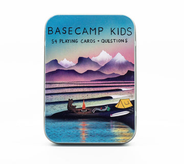 Basecamp Cards: Kids Edition Conversation Starters - 52+2 Family Friendly Unique Questions - Family Conversation Cards - Playing