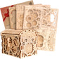 Esc Welt Secret Treasure Box 3D Wooden Puzzle Game - Creative Gift Box For Money, Vouchers, Gift Cards - 3-In-1 Wooden Box Game - Gift Box For Teenagers And Adults - 3D Wooden Puzzle