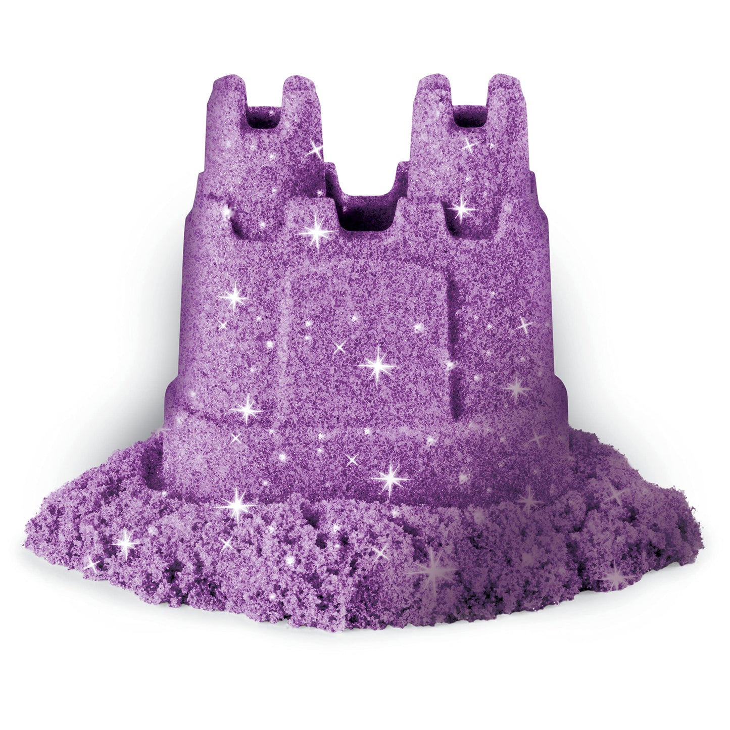 Kinetic Sand Shimmering Sand 3 Pack with Sandcastle Molds