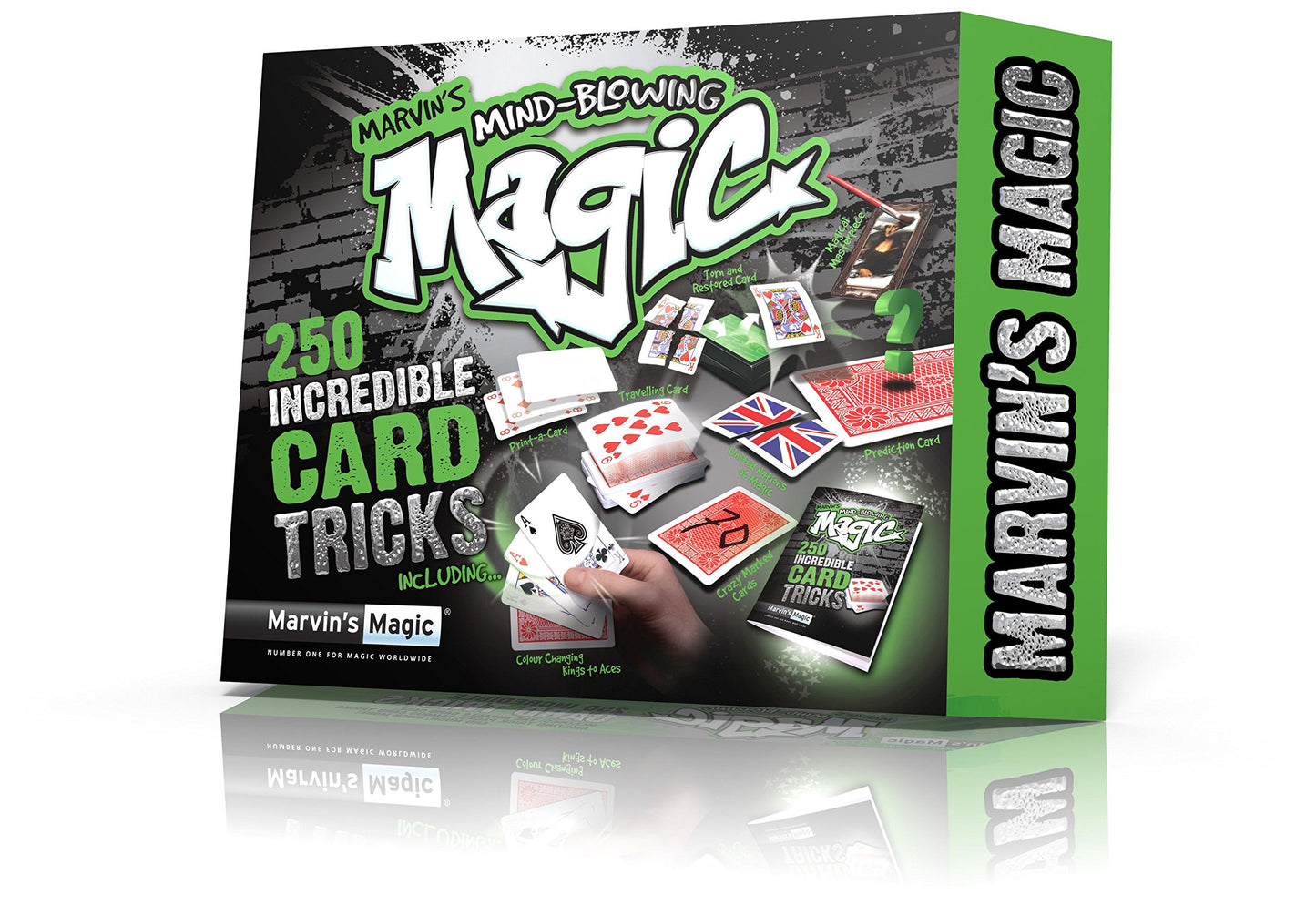Marvin's Magic Ultimate 250 Card Tricks Set for Ages 8+ | Multi-Color | Includes Illustrated Guide | Model MMB5730