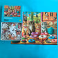 Extra Large Pieces Jigsaw Puzzles For Adults - 100 Piece Puzzles For Kids Ages 8-10 10-12 - Large Piece Puzzles For Seniors - Kitchen Kittens And Donuts