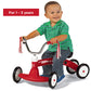 Radio Flyer Scoot-About Toddler Ride On Toy, Multi Color, 23.5 x 14.5 x 16.5, Ideal for Kids Ages 1-3