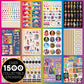 Rainbow High 1500+ Fashion First Stickers By Horizon Group Usa