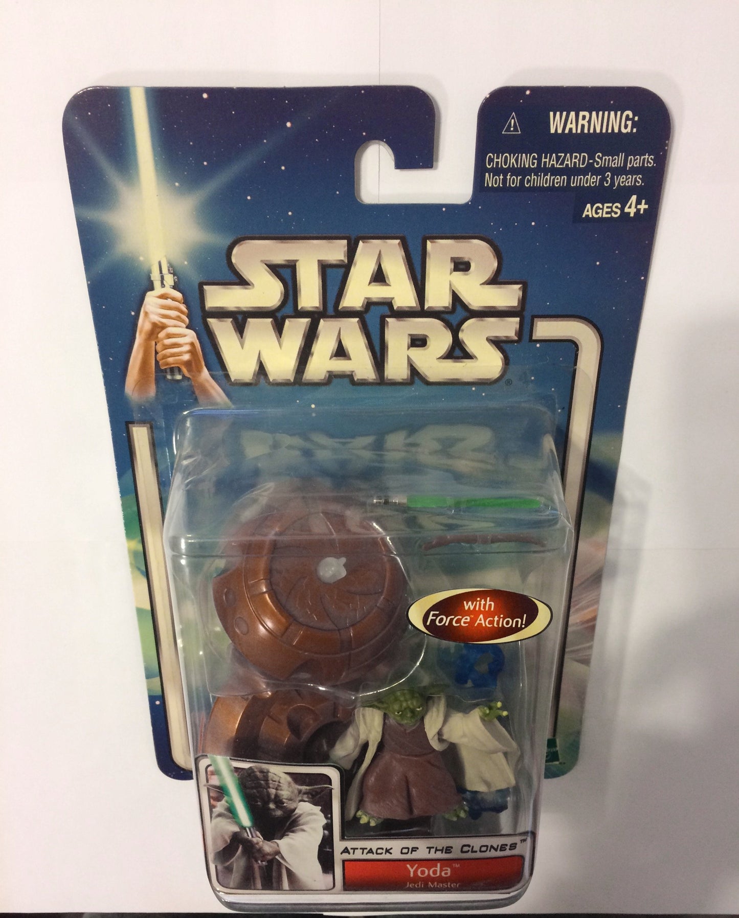 Star Wars Attack Of The Clones Figure: Yoda (Jedi Master)