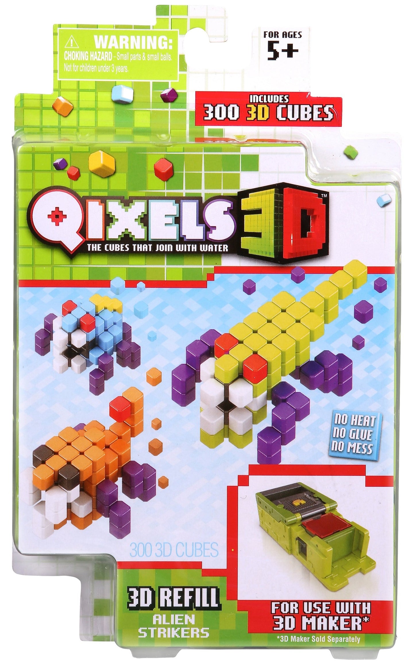 Qixels 3D Refill - Alien Strikers