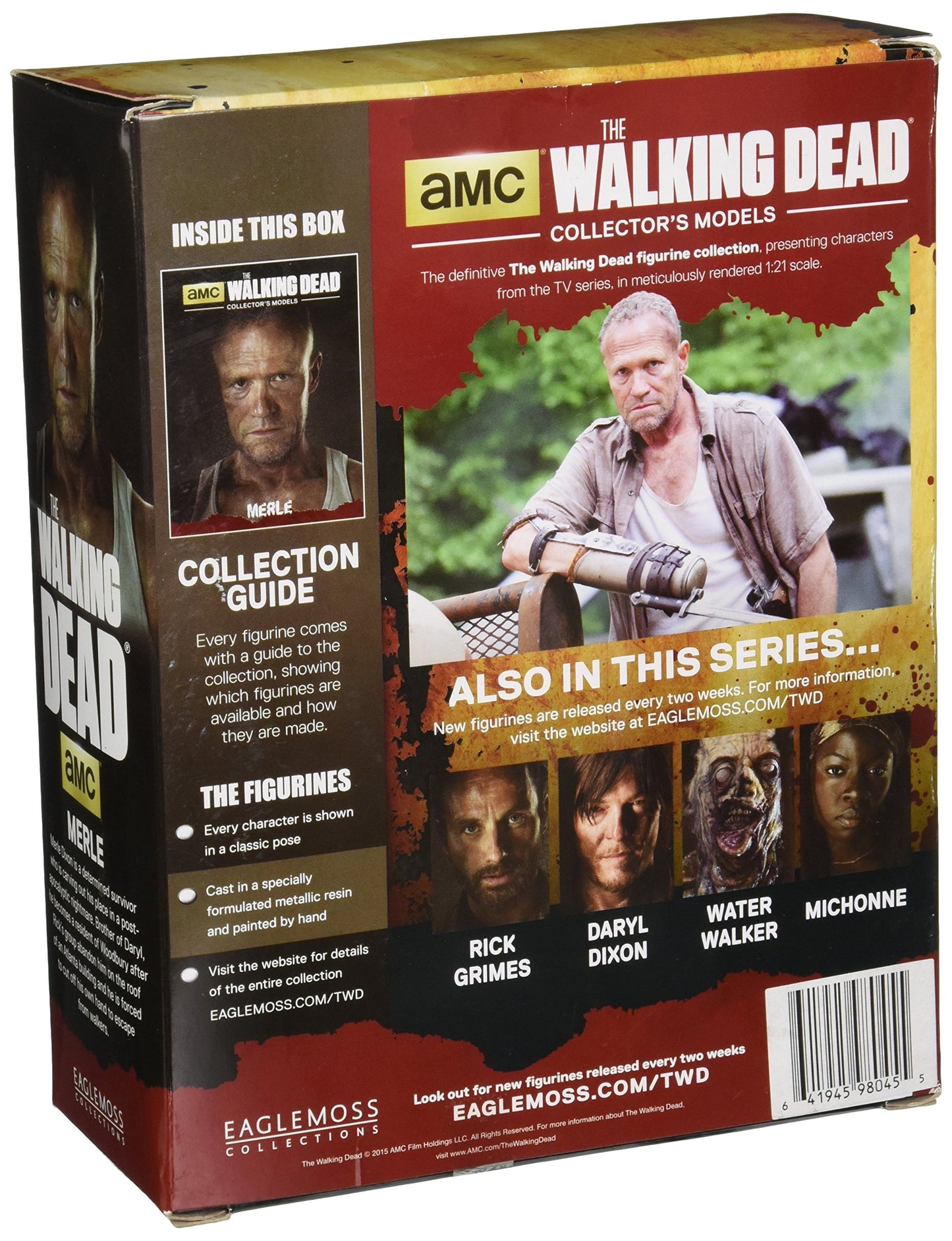 Eaglemoss The Walking Dead Collector'S Models: Merle Figurine