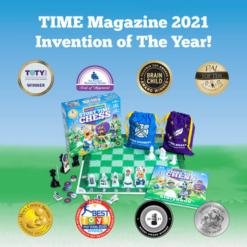 Story Time Chess - 2021 Toy Of The Year Award Winner - Kids Chess Sets, Beginners Chess, Chess For Kids, Chess Game Toddlers, Learning Games For Kids, Chess For Beginners, No Stress Chess Game