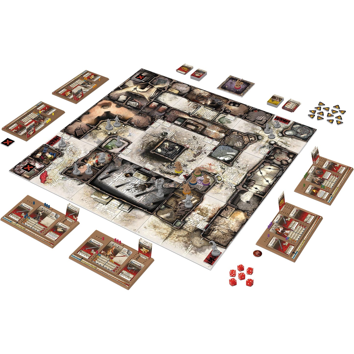 Zombicide Black Plague Board Game (Base) | Strategy Board Game | Cooperative Board Game For Teens And Adults | Zombie Board Game
