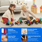 Magformers Amazing Transform 17Pc Wheel Set | Magnetic Tiles For Stem Development, And Critical Thinking | Magnetic Blocks And Building Tiles To Develop Problem-Solving Ability And Shape Recognition