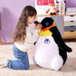 Ikasa Large Emperor Penguin Stuffed Animal Plush Toy, 23'' Giant Penguins Plushie For Kids Girls Boys Girlfriend Children