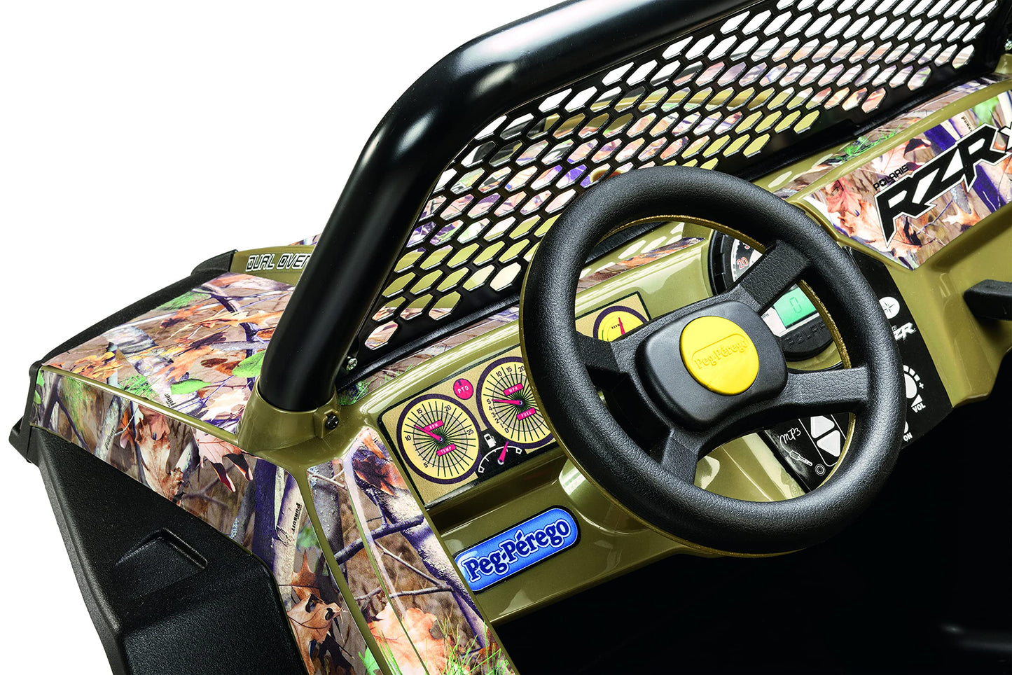 Peg Perego Polaris RZR 900 CAMO Ride On, Multi-Colored, 12