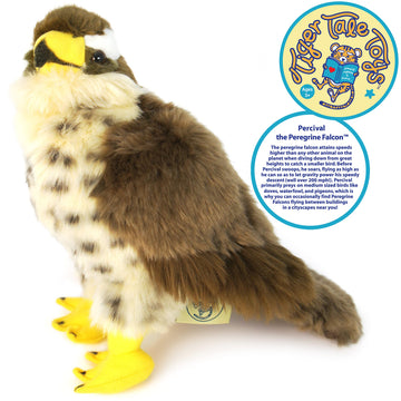 Tigerhart Percival The Peregrine Falcon - 9 Inch Stuffed Animal Plush