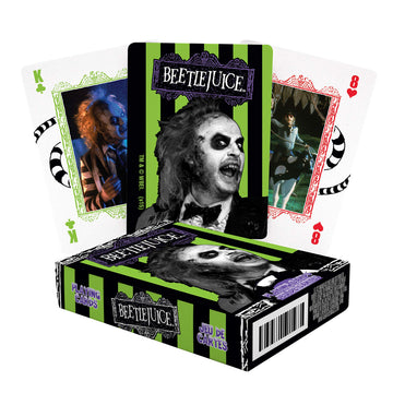 Aquarius Beetlejuice Playing Cards - Beetlejuice Themed Deck Of Cards For Your Favorite Card Games - Officially Licensed Merchan