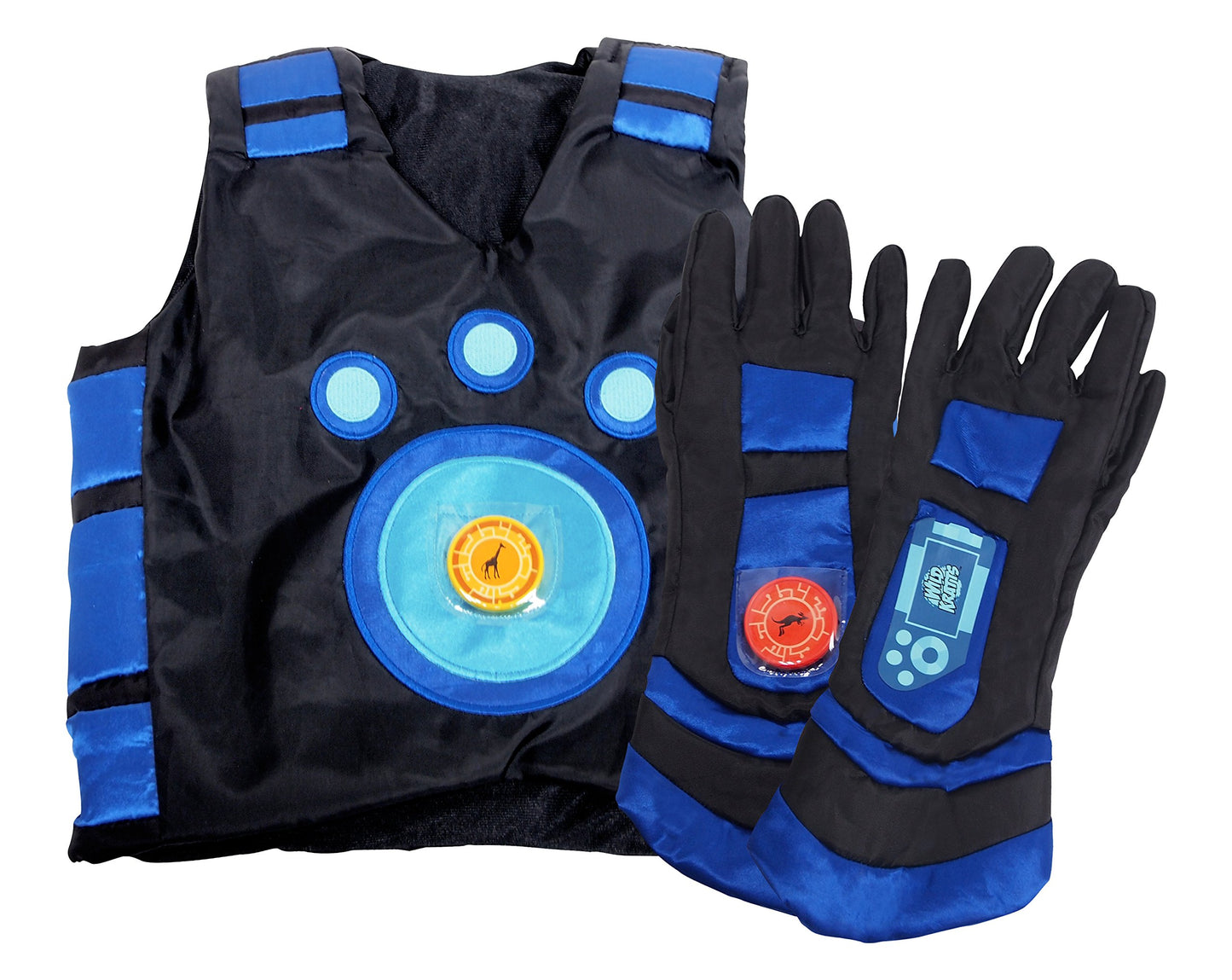 Wild Kratts Creature Power Suit -Martin (Size 4-6X) Includes Vest, Gloves & 2 Power Discs for Children Halloween Costume Dress U