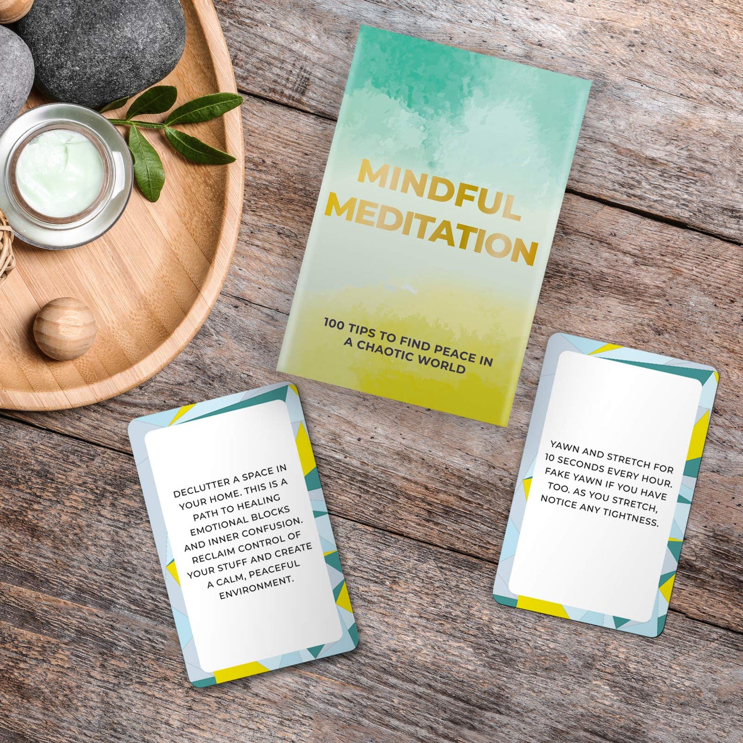 Gift Republic Meditation Cards - Multicolor Cardstock - Model GR490076