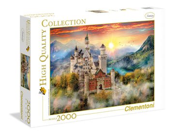 Clementoni 32559.7 Clementoni - 32559 - Collection-Neuschwanstein-2000 Pieces, Multi-Colour