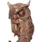 Nemesis Now Steampunk Ohm Owl Figurine, Resin, Bronze, 29Cm