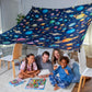 Blanket Fort Building Kit, X-Large 10' X 10' With Clips, Hooks And Sandbags, Play Blanket Fort Indoor Kit, Use As A Canopy, Play