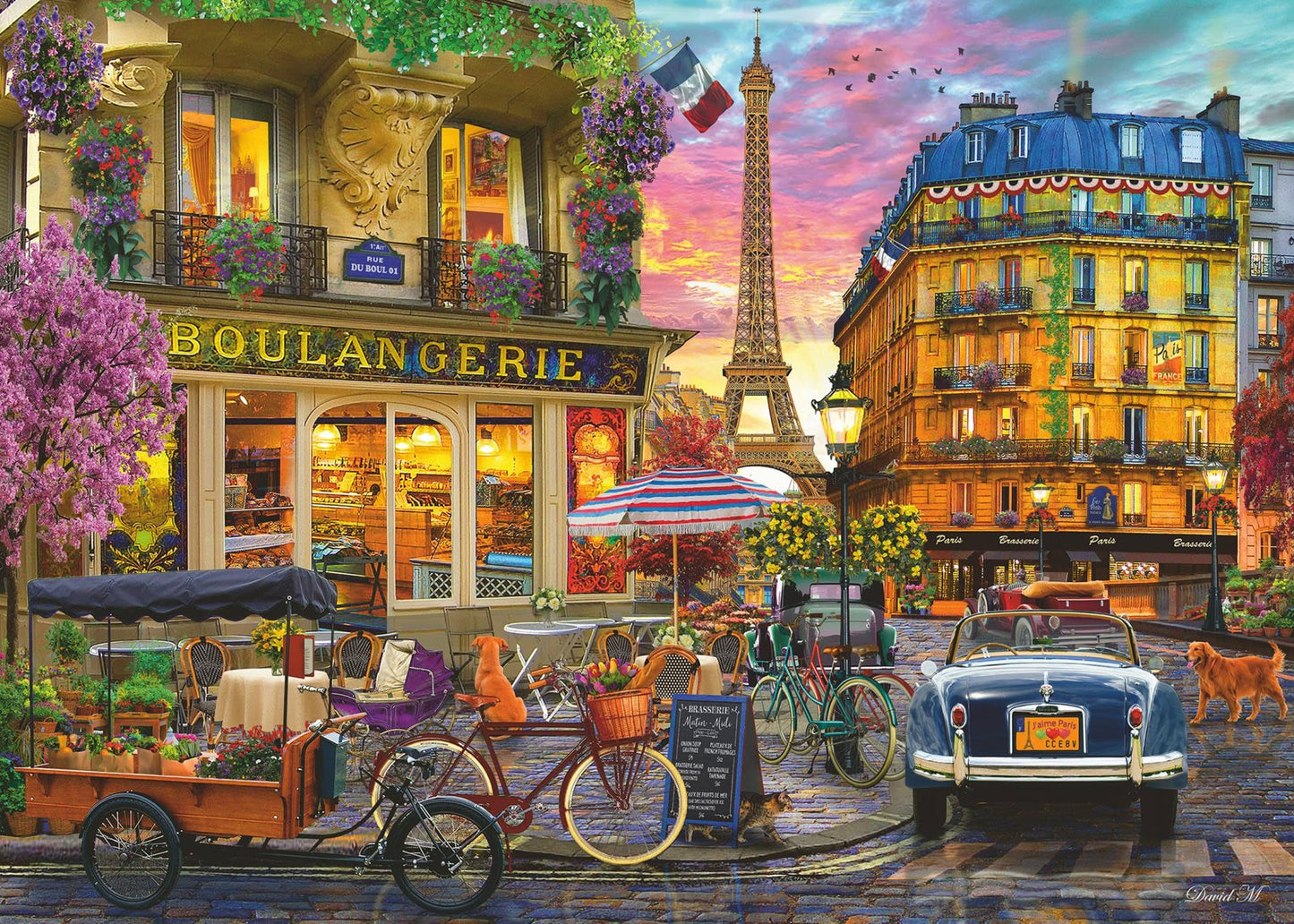 Ravensburger 19946 1000 Piece Puzzle, Paris At Sunrise, 19946