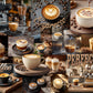 Prime Time Puzzles 1000 Piece Collage Jigsaw Puzzle for Adults - Sushi Rolls Gourmet Food - Challenging Hard Puzzle Perfect for