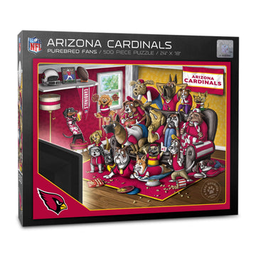 YouTheFan NFL Arizona Cardinals 500pc Puzzle - Cardboard, Team Colors, Model 2501918