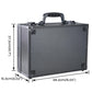 D DACCKIT Toploaders Storage Box - Hard Case for 3" x 4" 35pt Card Holders, Holds 600+ Top Loaders, Durable Plastic